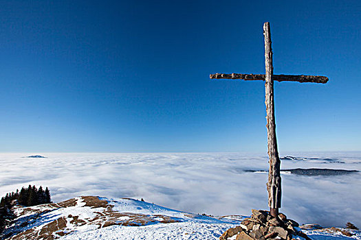 山丘,山,山地牧场,雪地,山脉,阿尔卑斯山,瑞士,欧洲