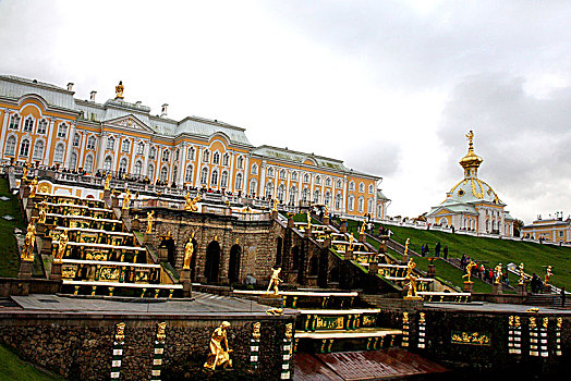 俄罗斯夏宫建筑群