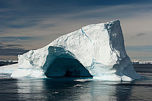 冰山,南极海峡