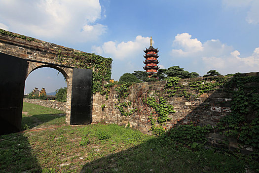 南京台城与鸡鸣寺景观