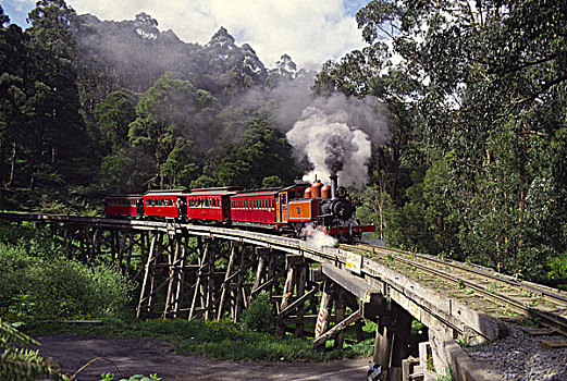 列车,山,澳大利亚