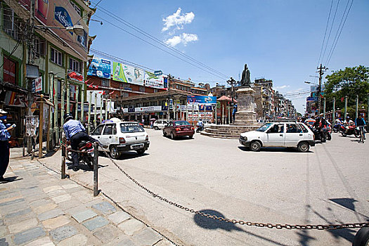 尼泊尔加德满都街头