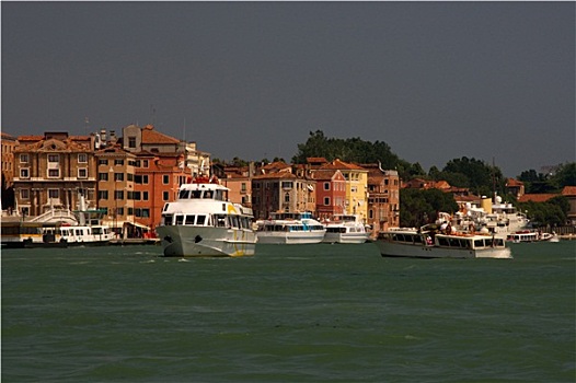 港口,威尼斯,水,意大利,运输,转移,夏天,旅游,亚德里亚,河,慕拉诺