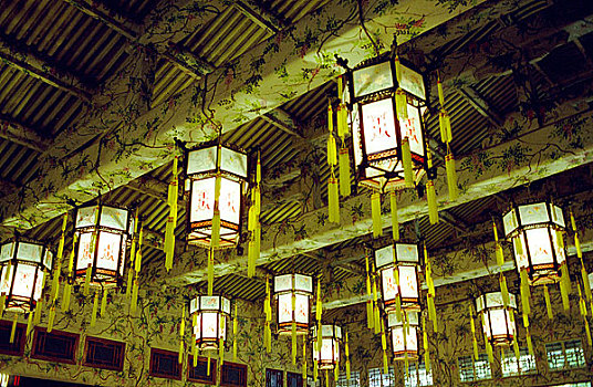 北京恭王府宫灯