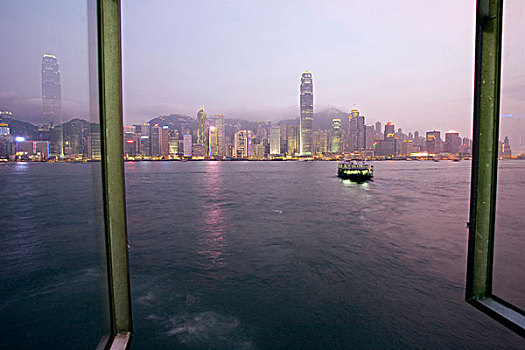 老,星,渡轮,码头,尖沙嘴,九龙,香港,亚洲