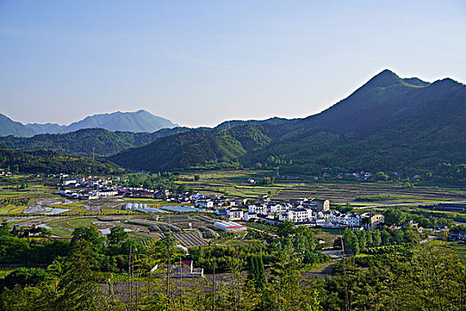 山村,民居,皖南