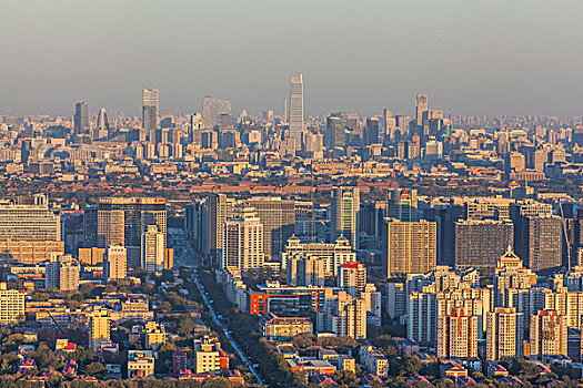 北京城市俯瞰