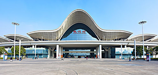 武汉火车站图片