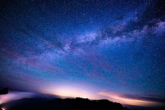 華尖山銀河星空