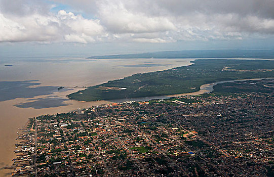 航拍,亚马逊河,巴西,大幅,尺寸