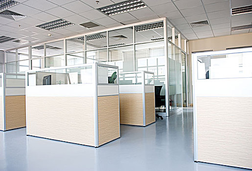 公司,办公室,布置,展示,桌子,小间,文件