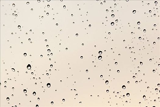 下雨,窗玻璃