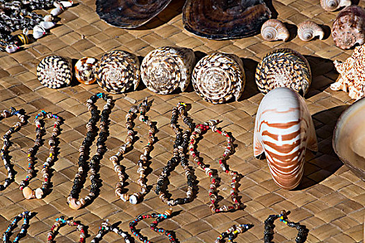 美拉尼西亚,巴布亚新几内亚,海贝,项链,大,壳,出售