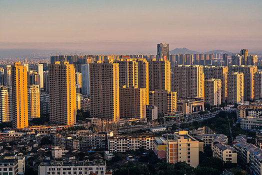 夜幕,繁华,城市