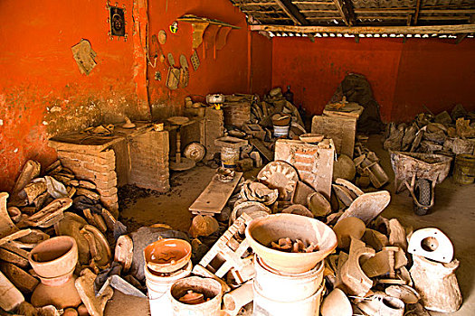 家具,工厂,陶瓷,靠近,小镇,玛扎特兰,墨西哥