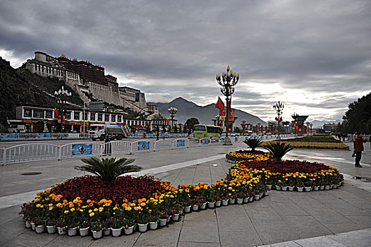 西藏,拉萨,布达拉宫