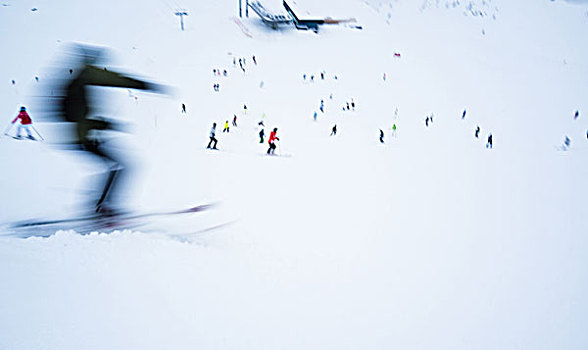 滑雪,滑雪坡