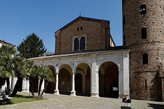 大教堂,教堂,拉文纳,艾米利亚-罗马涅大区,意大利,欧洲
