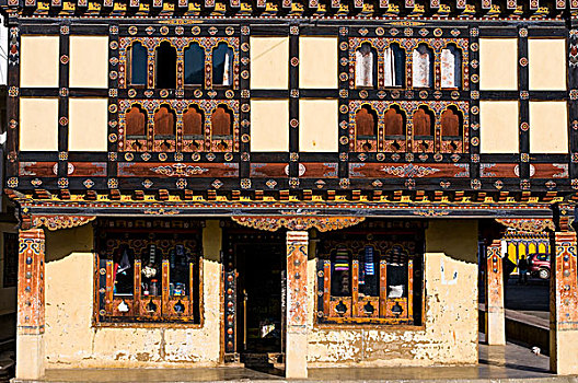 店,传统,房子,不丹