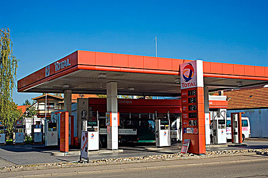 汽车,加油站,德国
