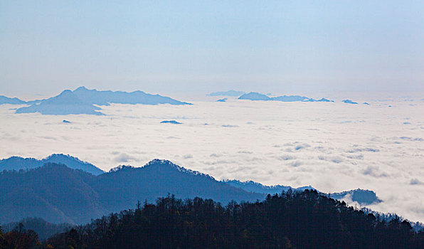 紫柏山云海