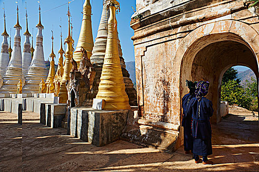 旅店,寺庙,缅甸,亚洲