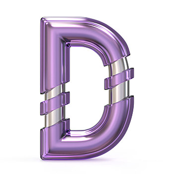 紫色,宝石,金属,核,字体,字母d