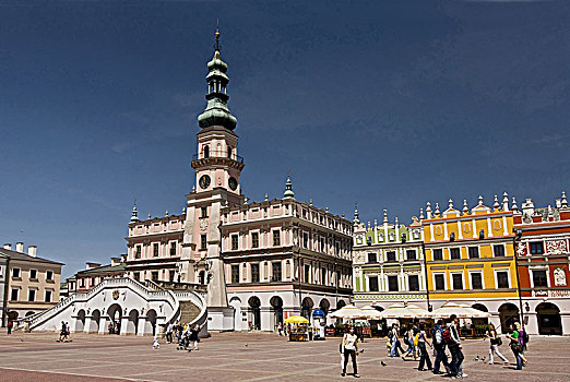 波兰,老城,城市,世界遗产,清单