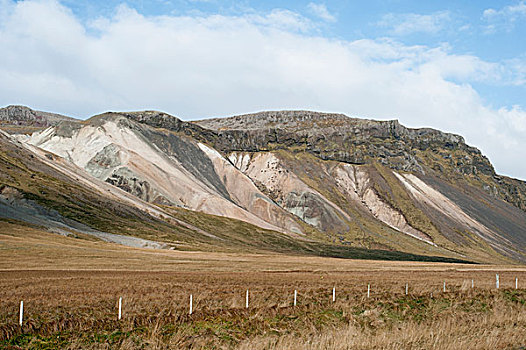 山,路线,斯奈山半岛,西部,冰岛