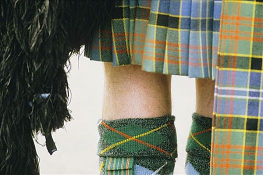 苏格兰,爱丁堡,男人,特色,苏格兰式短裙