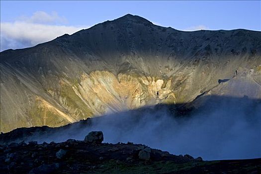 火山,兰德玛纳,冰岛,大西洋