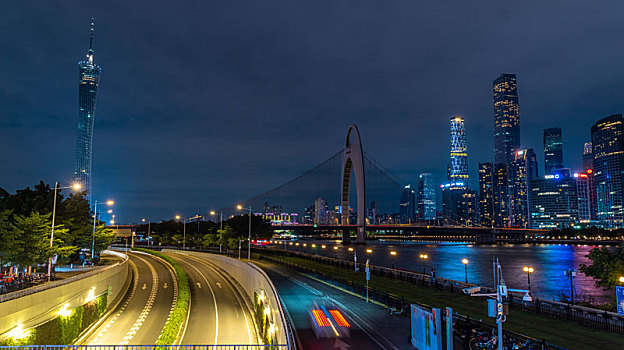 广州城市夜景