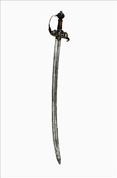 剑,弯曲,刀刃,痕迹,17世纪中期,艺术家,未知
