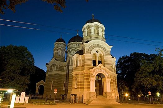 耶稣,出生,大教堂,里加,拉脱维亚