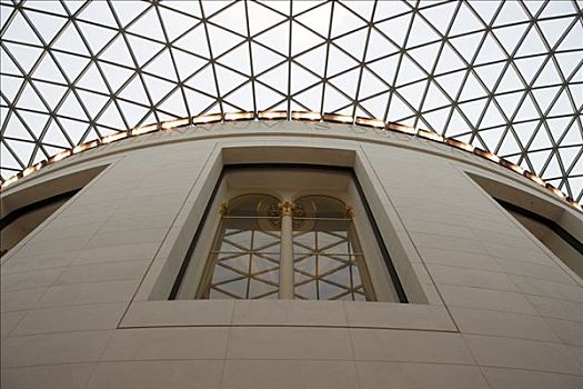 大英博物馆,特写,上面,户外,读,房间,窗户,中心