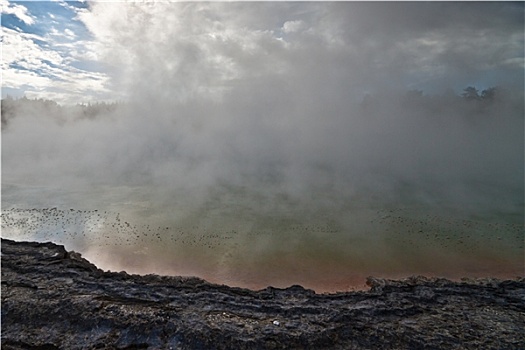 火山地区,蒸汽