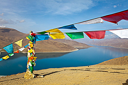 西藏,拉萨,羊卓雍措