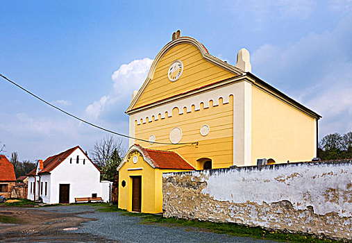 犹太会堂,地区,南摩拉维亚,区域,捷克共和国,欧洲