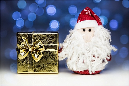 圣诞老人,父亲,霜,礼盒,礼物