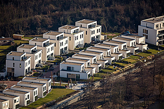 新,住宅开发,巴登斯,埃森,鲁尔区,北莱茵威斯特伐利亚,德国