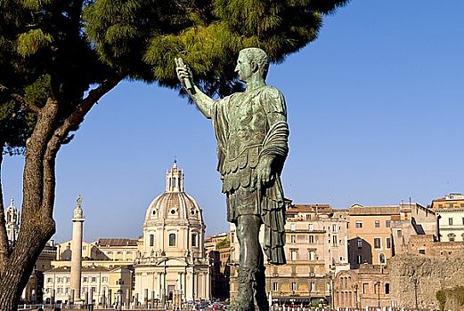 雕塑,古罗马广场,罗马,意大利