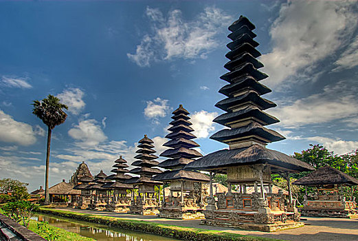 印度尼西亚,巴厘岛,景色,庙宇,画廊