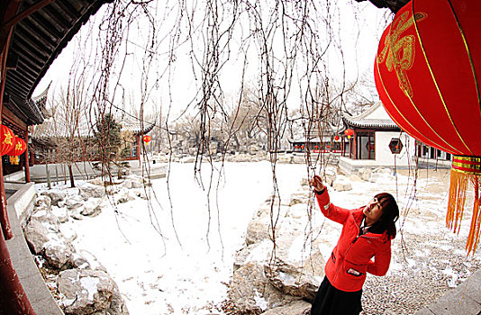 古建雪景