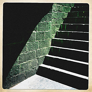 楼梯,影子