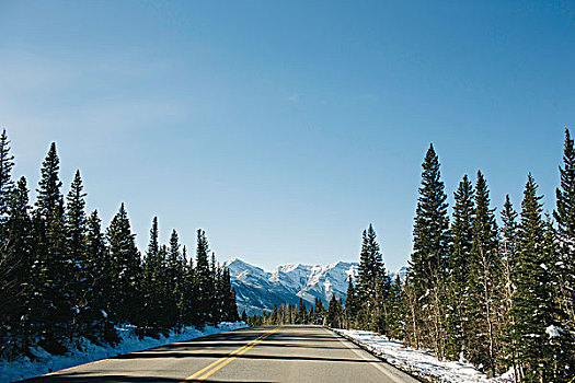 空路,落基山脉,艾伯塔省,加拿大