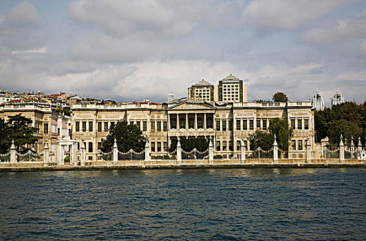 伊斯坦布尔,土耳其,美术馆,地面,海峡