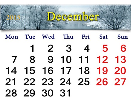 日程,十二月,冰冻,河