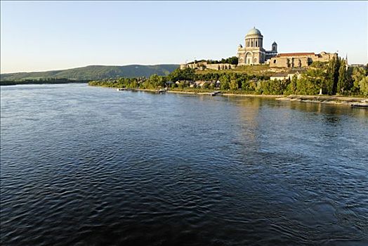 圆顶,城堡,埃斯泰尔戈姆,多瑙河