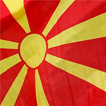 马其顿,旗帜