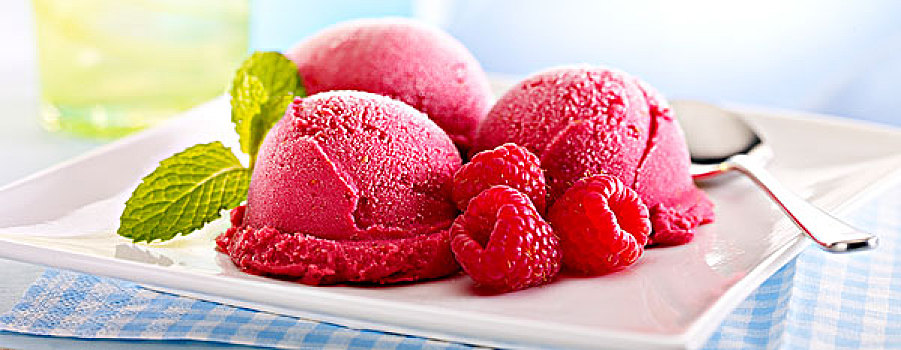 树莓果汁冰糕